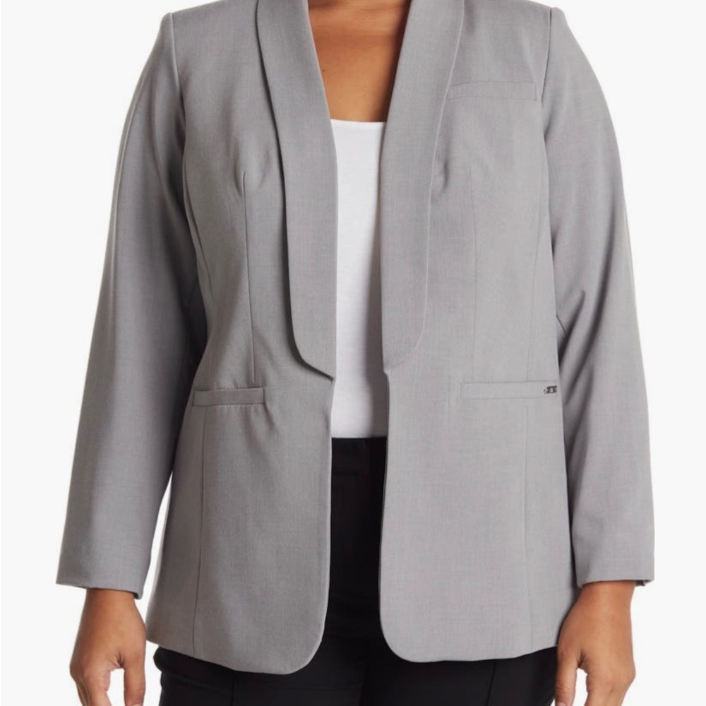Calvin Klein Light Gray Blazer